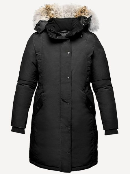 Пуховое пальто Charlotte (Женский; L; Black)